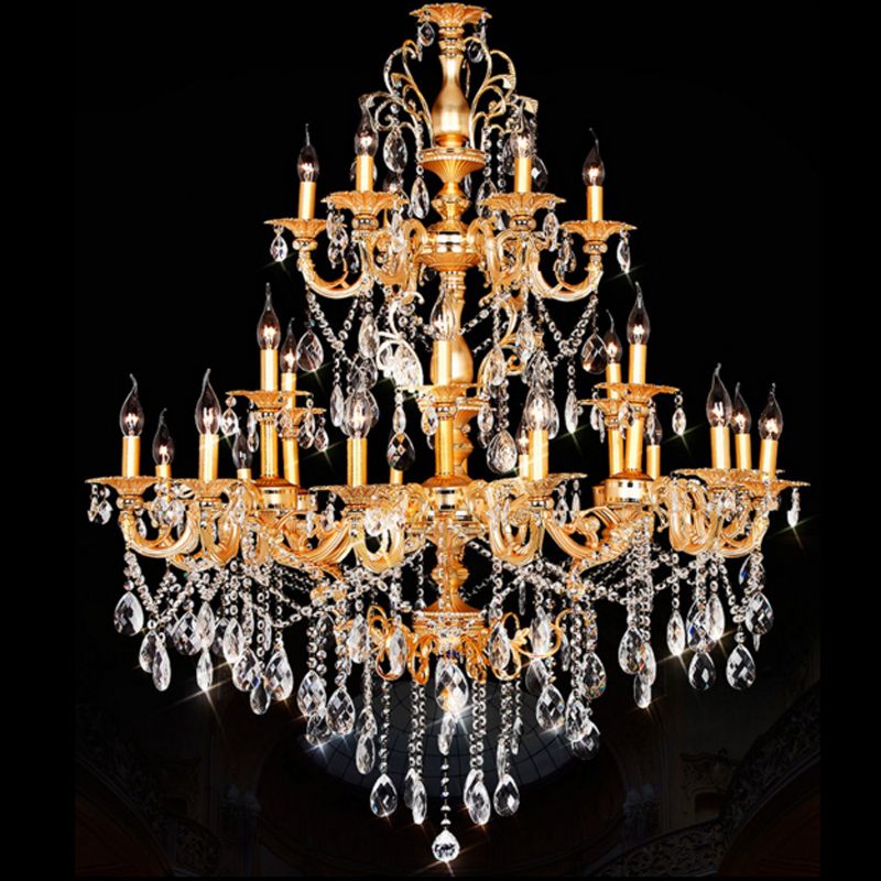 Villa Duplex Building Staircase Chandeliers Hotel Hall Crystal Chandelier S Light Antique Bronze French Gold Villa Duplex Building Staircase Chandeliers Hotel Hall Crystal Chandelier S Light Antique Bronze French Gold For