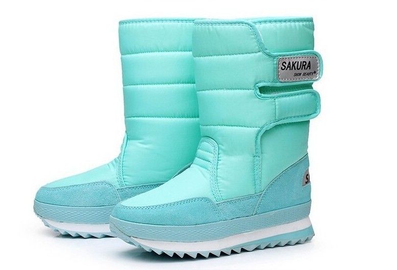 teal winter boots