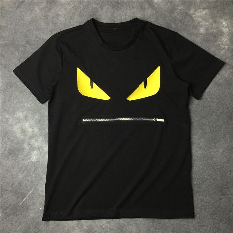 T shirt yeux jaune Clearance