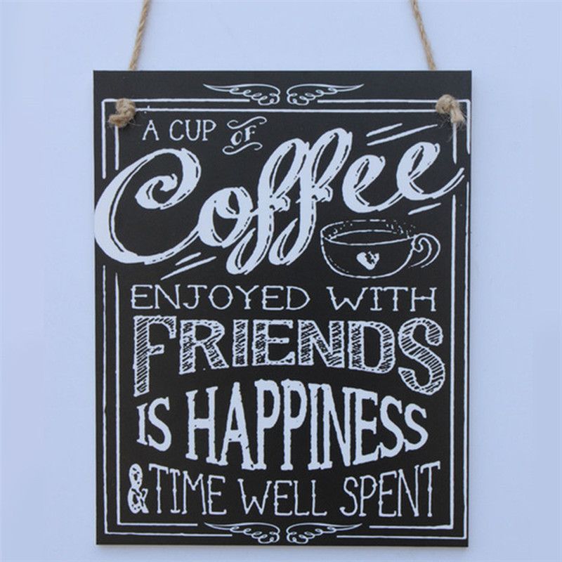 chalk sign a cup
