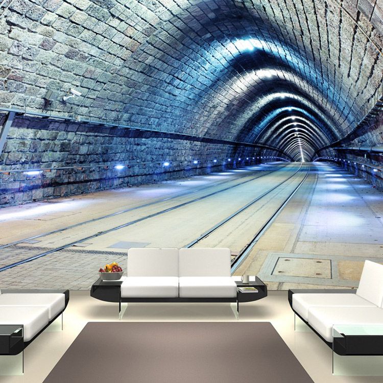 Custom Wall Mural custom wall mural 3d outspread space wallpaper tunnel photo Custom Wall Mural custom wall mural 3d outspread space wallpaper tunnel photo