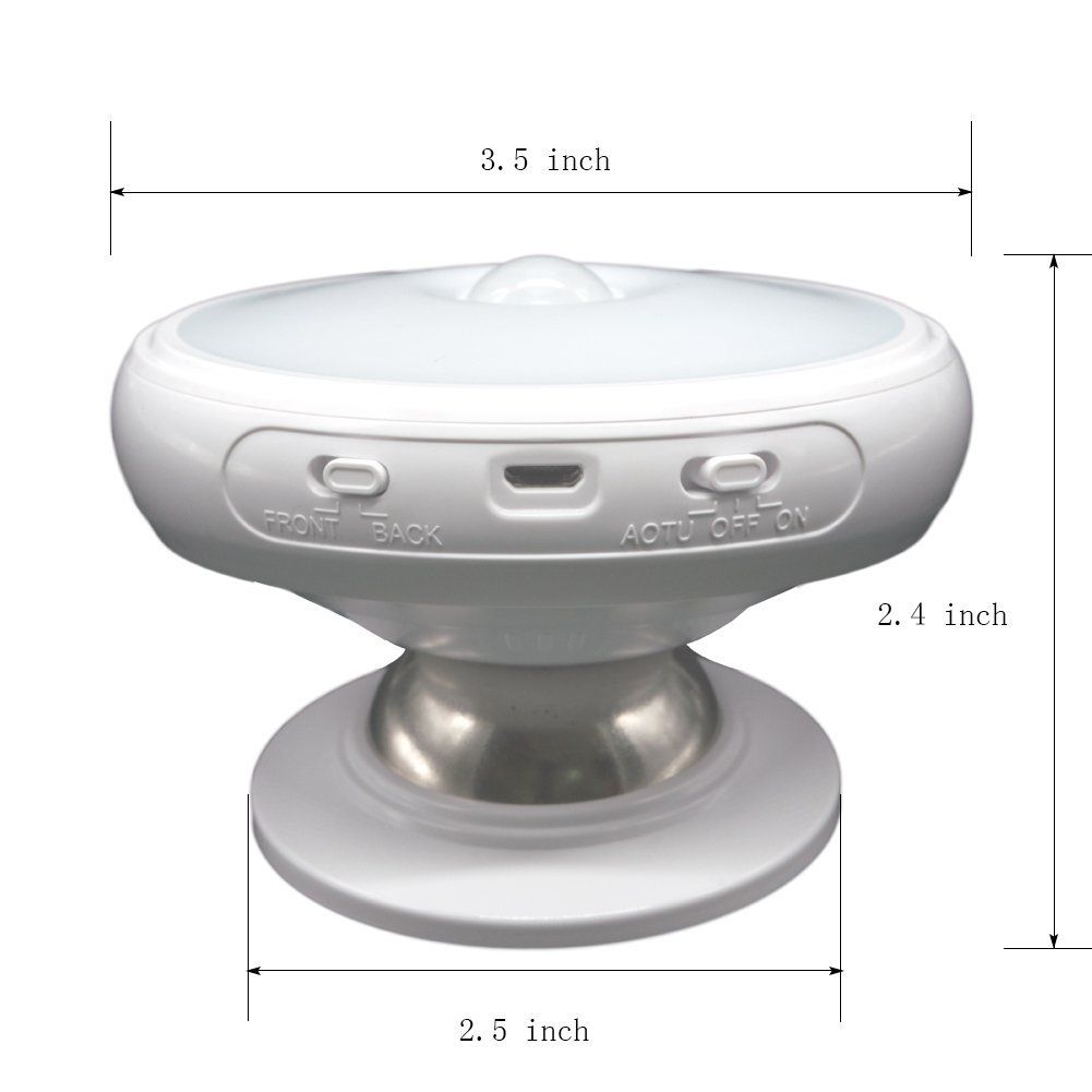 2018 Weily Motion Sensor Light, Led Night Light With 360° Rotating 2018 Weily Motion Sensor Light, Led Night Light With 360° Rotating