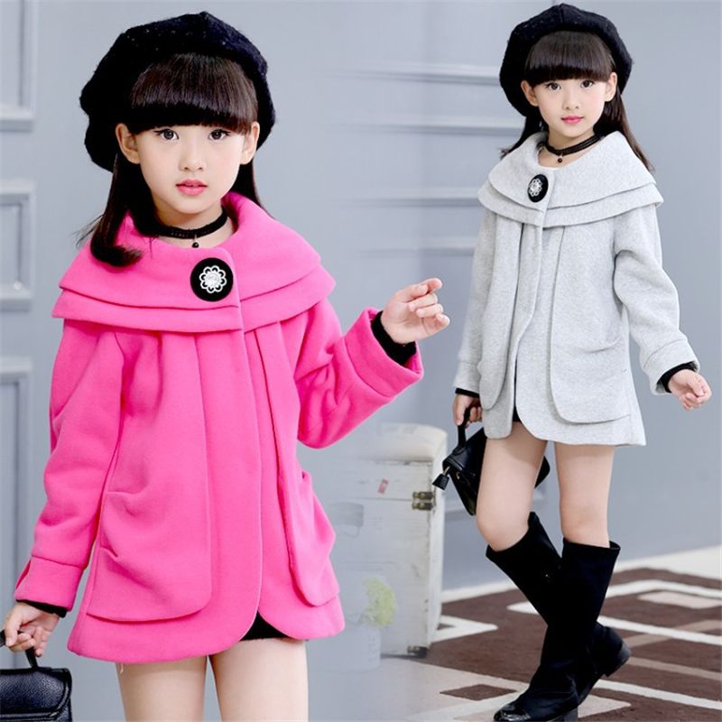 2016 New Girls Jacket Design Cotton Autumn And Winter Baby Girl ...