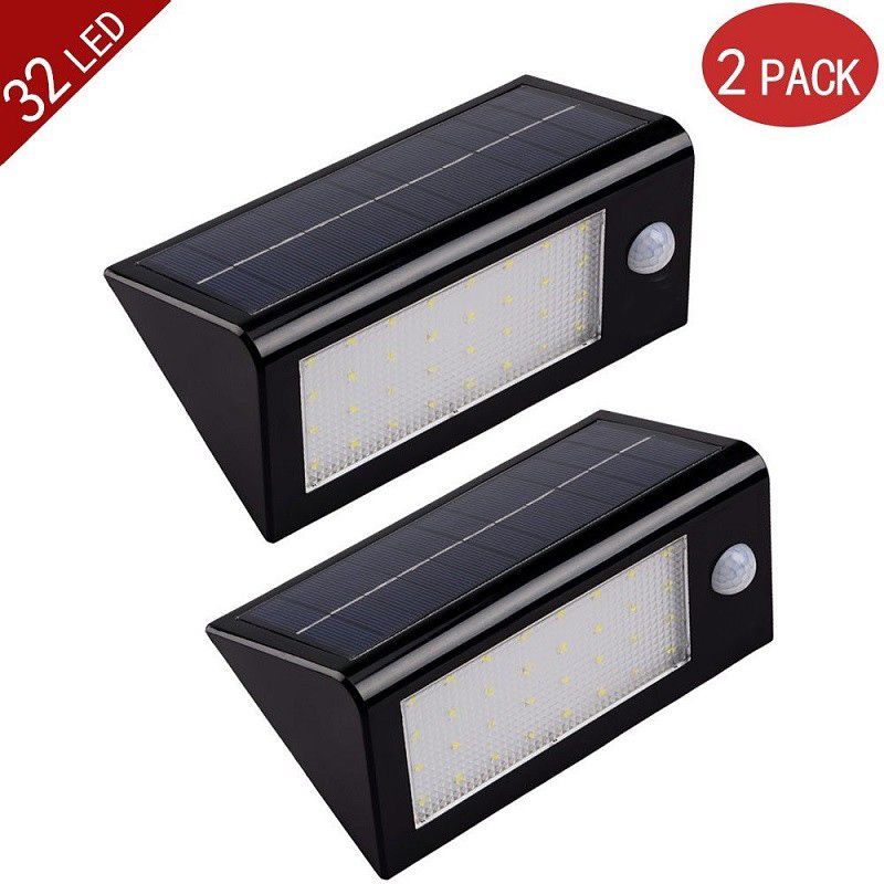 Whole 2packledertek 32 Led 550 Lumens Ultra Bright Outdoor Solar Whole 2packledertek 32 Led 550 Lumens Ultra Bright Outdoor Solar Powered Motion Sensor Detector Lights With 3 Modes Watherproof Strip Cold White