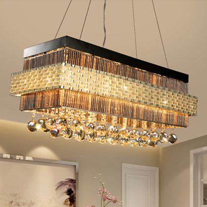 Crystal Pendant Chandeliers High End K9 Led Crystal Pendant Chandeliers High End K9 Led Lighting Lamp Bar Hotel Hall Villa Forlight Large