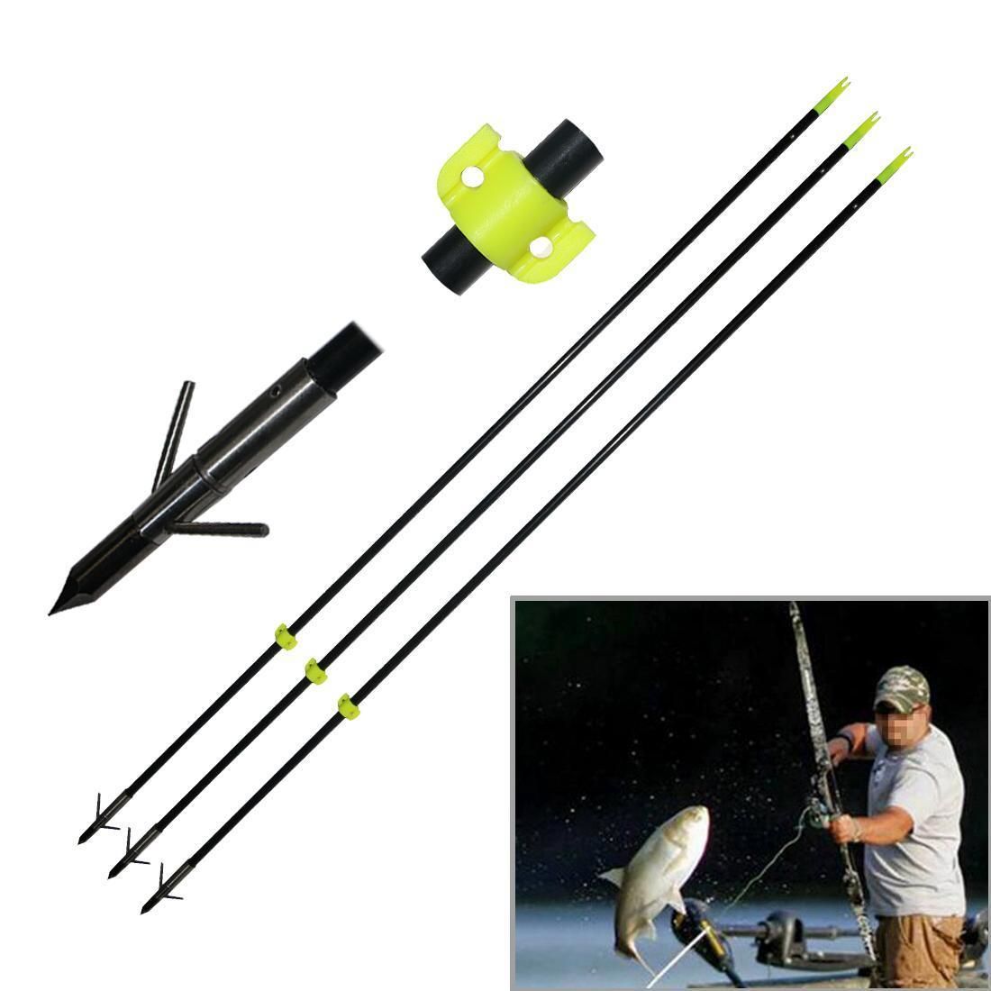 2019 34'' Solid Fiberglass Archery Arrow 8mm Bow Fishing Hunting Arrow