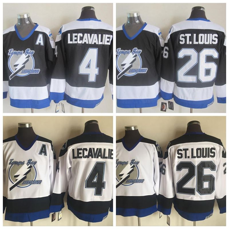 2019 Mens Tampa Bay Lightning Hockey Jerseys 26 Martin St. Louis 4
