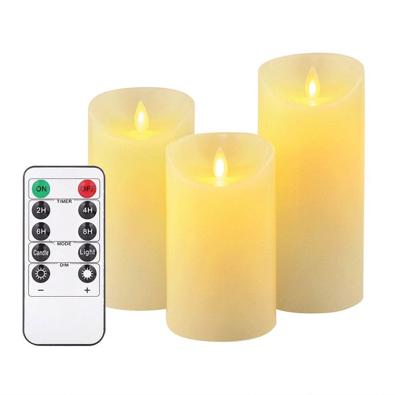 2019 Flameless Candles, LED Candles Flickering Flames With Remote And