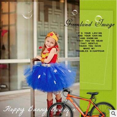 2019 Hot Wonder Woman Costume Kids Girls Cosplay Clothing Wonder