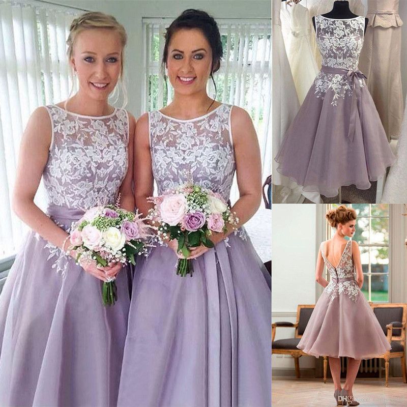 dusty purple bridesmaid