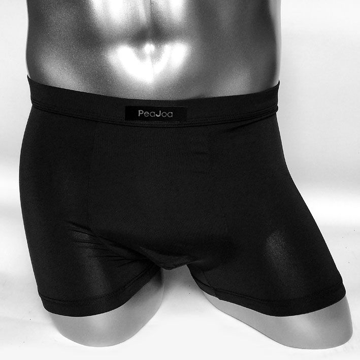 2021 PEAJOA Thin Mens Ice Silk Boxers Underwear Cool Feeling Seamless