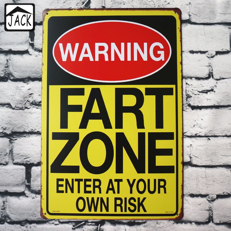 Warning Zone Poster Vintage Tin Sign Metal Painting Iron Retro Warning Zone Poster Vintage Tin Sign Metal Painting Iron Retro Plaque Wall Decor Cafe Bar Signs 20x30cm With 12 79 Piece On