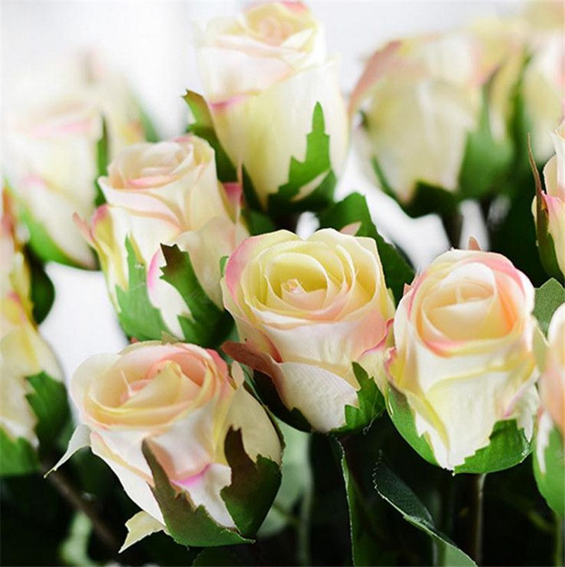 2019 Silk Single Stem Rose 70cm/27.56 Length Artificial Flowers Spring