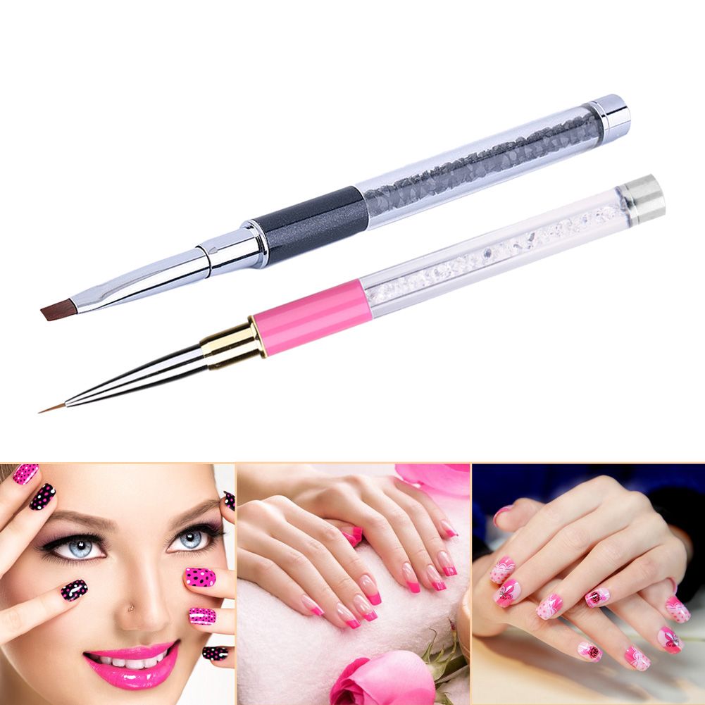 Professional 16 Color Nail Art Pen Nail Polish Painting Dot Drawing Pen Uv Gel Design Manicure Acrylic Paint Tools 16pcs Gub
