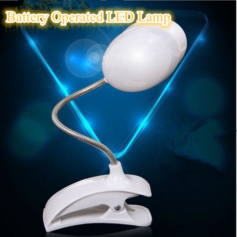 led clip book light