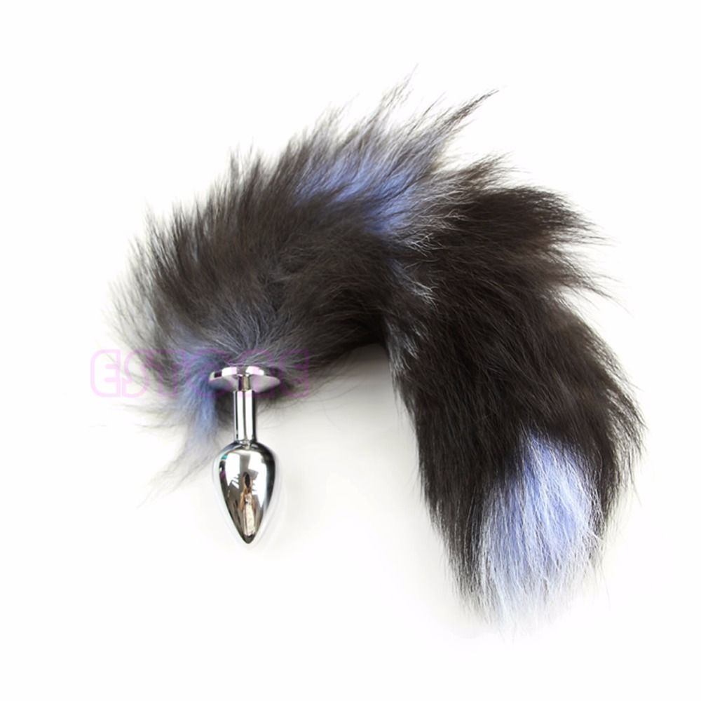 New Love Faux Fox Tail Butt Anal Plug Sexy Romance Funny Adult Product Sex Toy Lesbian Toys Toys