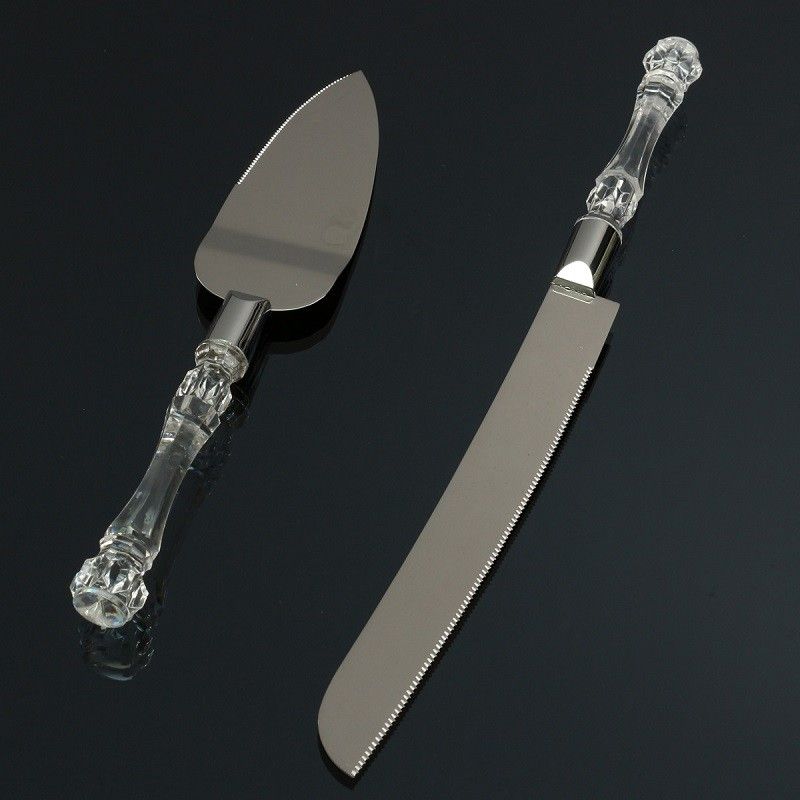 2019 Wholesale Cake Knife Set Stainless Steel Server Wedding Party