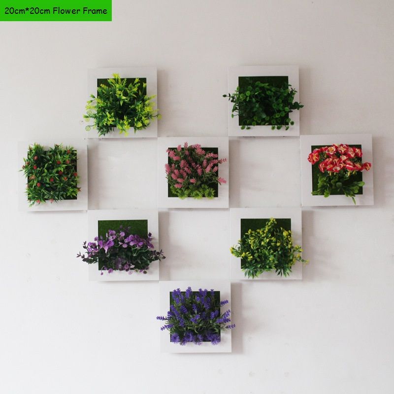 2018 New 3d Creative Metope Succulent Plants Imitation Wood 2018 New 3d Creative Metope Succulent Plants Imitation Wood Photo Frame Wall Decor Artificial Flowers Home Decoration Accessories From Anglechen86