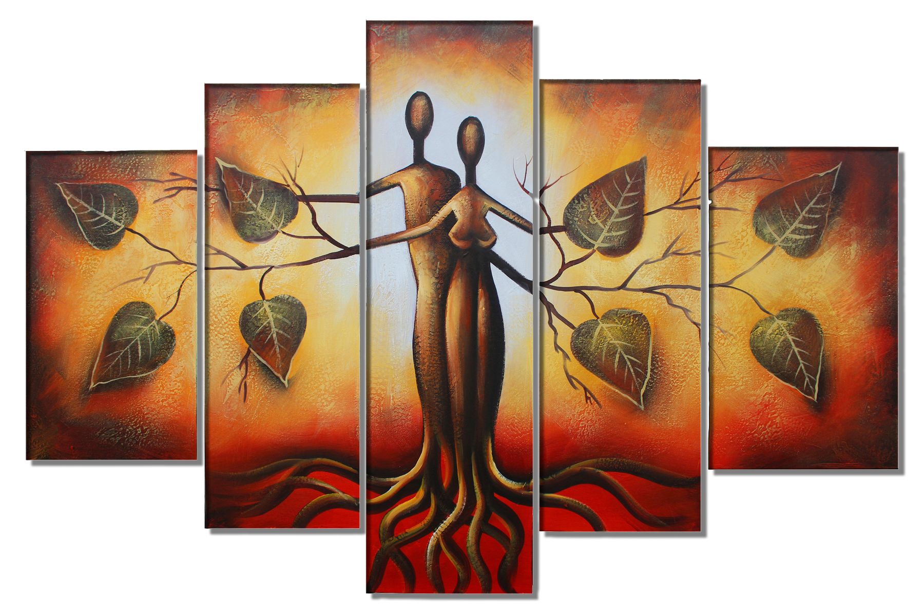Eden Love Canvas Painting Modern Abstract Art Life Tree Oil Wall Home Decor Framed Easy To Hang Eden Love Canvas Painting Modern Abstract Art Life Tree Oil Wall Home Decor Framed Easy To Hang