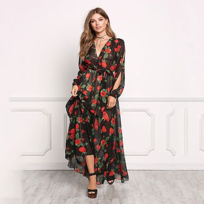 Long Sleeve Maxi Dress