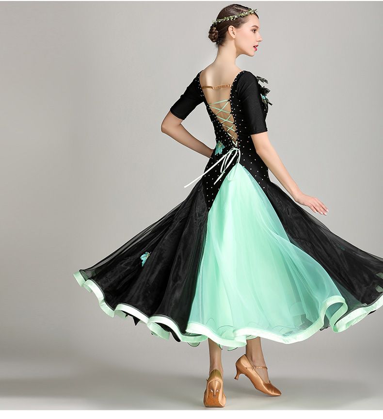2021 Women Dance Dress Standard Ballroom Competition Dresses Costumes