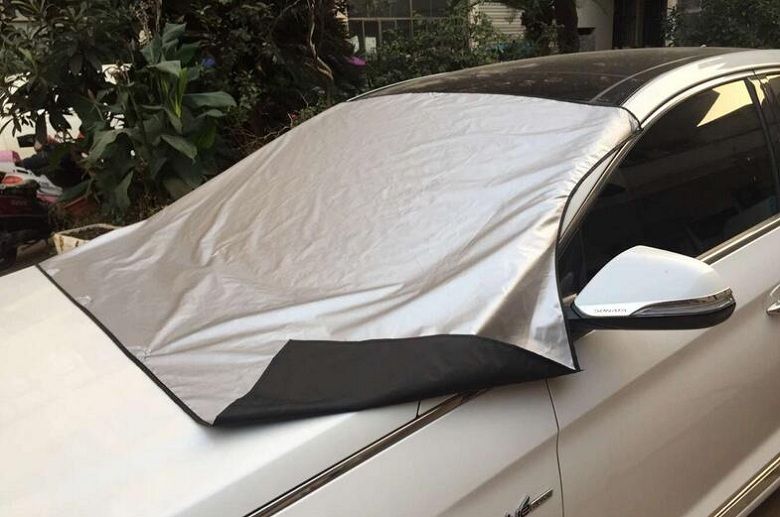 Car Window Cover Sunshade Snow Covers with Stciker Reflective