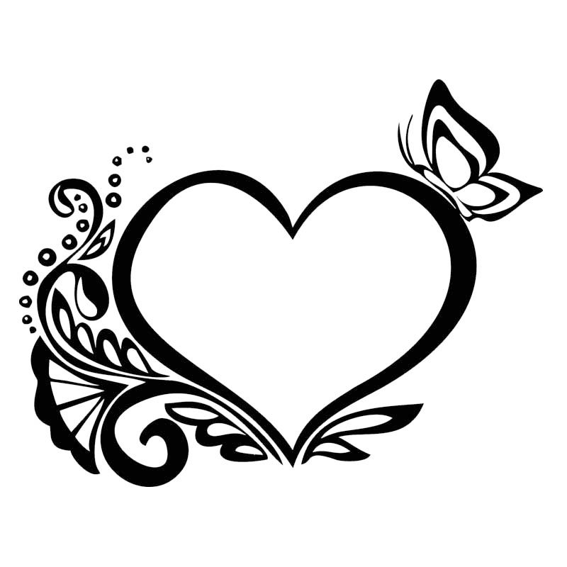 2018 product for retro heart butterfly flower car 2018 product for retro heart butterfly flower car