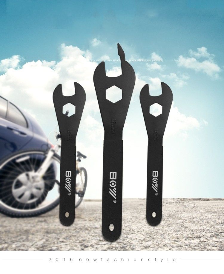 Portable Carbon Steel Bicycle Wheel Spoke Wrench Spanner Bike Repair Tools New