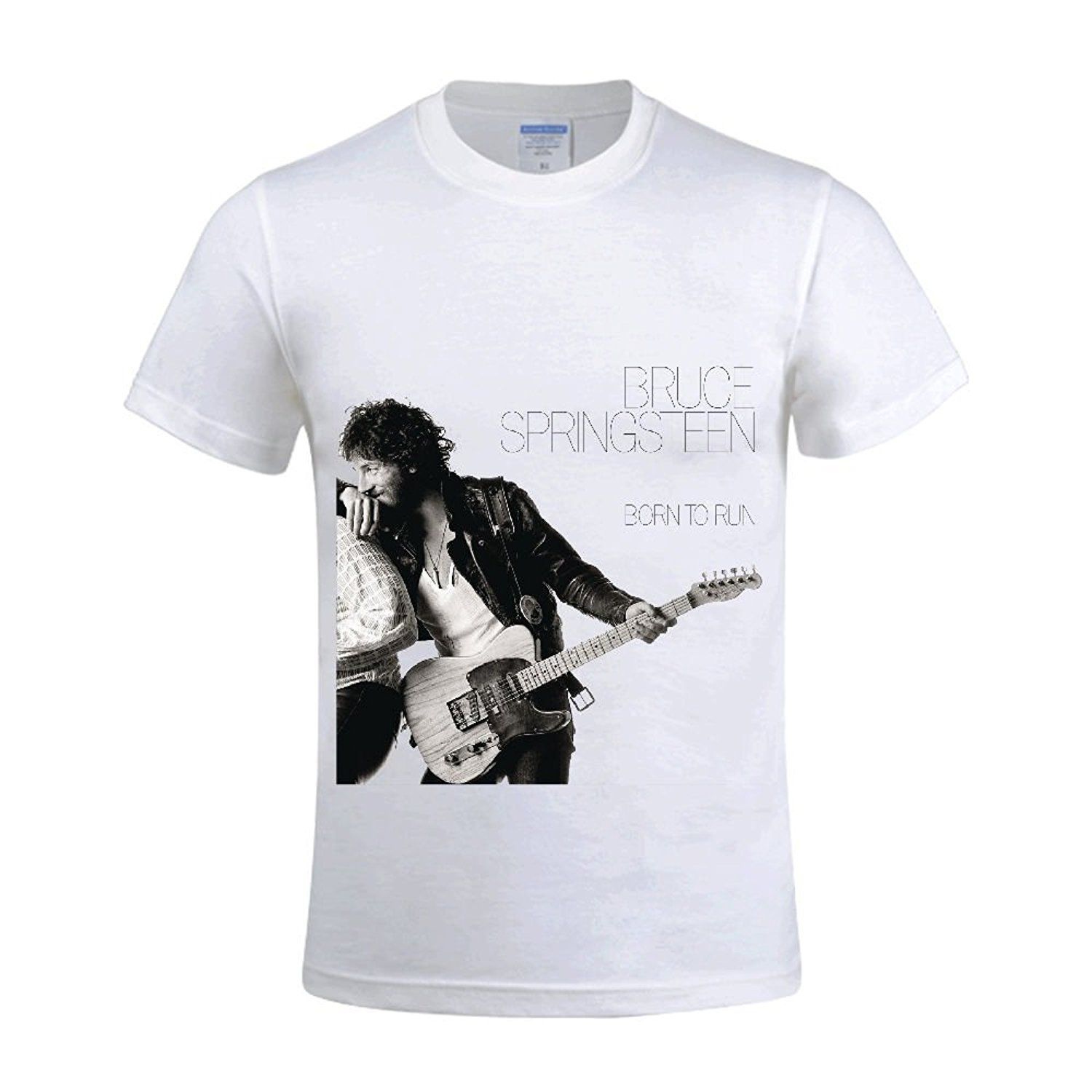 O Neck T Shirt Men Bruce Springsteen Born To Runer Men T Shirts Round ...