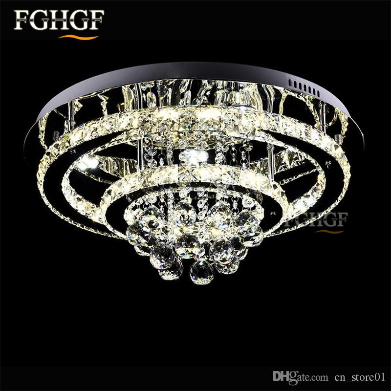 Hot Ing Res Contemporary Led Chandeliers Crystal Lamp Of Hot Ing Res Contemporary Led Chandeliers Crystal Lamp Of Living Room Lights Chrome Chandelier Lighting Round Circle For Rroom Rustic