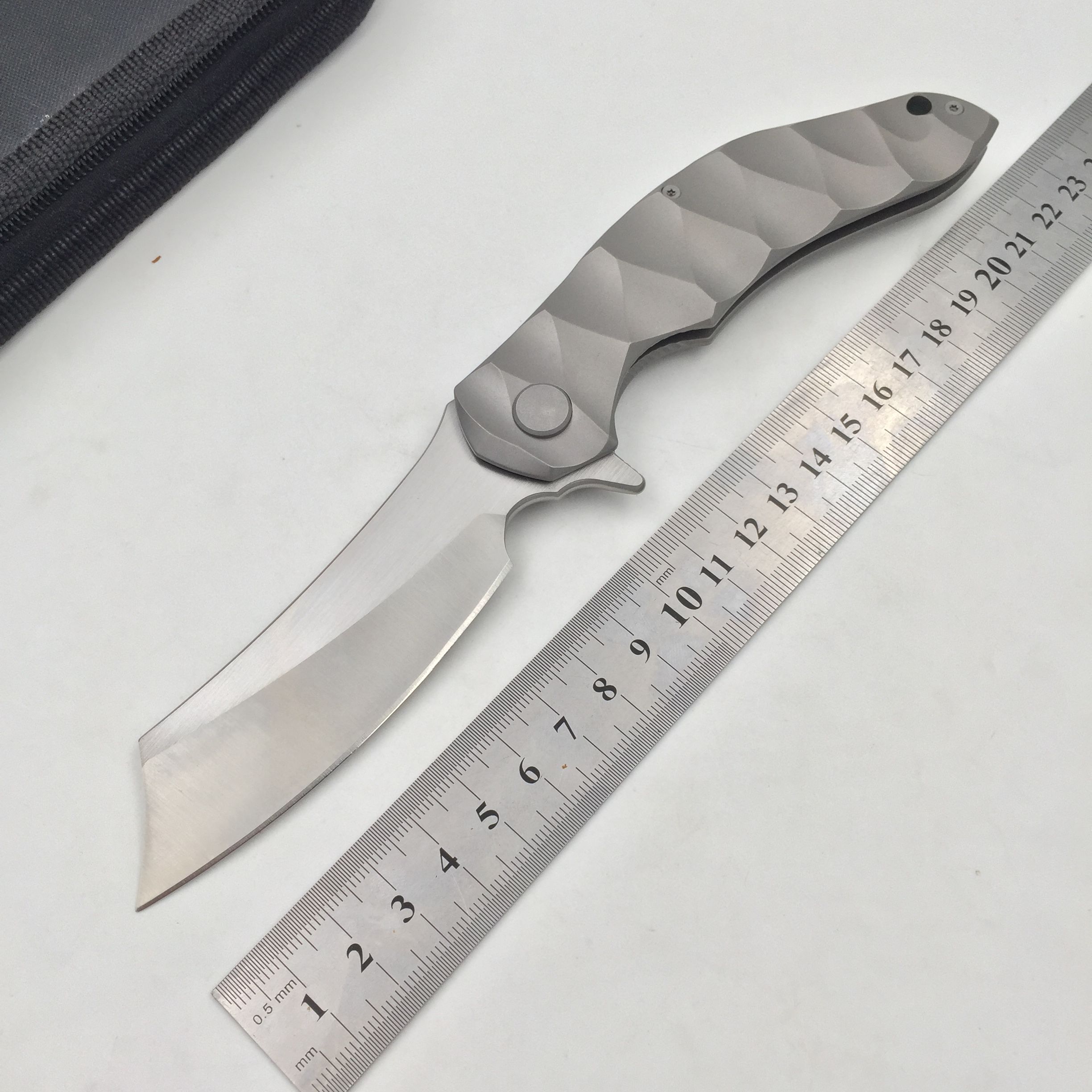 Magic OEM Chav Custom Large Steel Ball Bearing Folding Knife D2