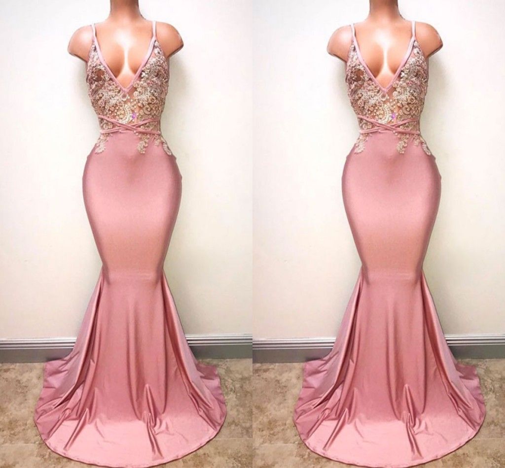 Sexy pink prom dresses images Sexy pink prom dresses 2019