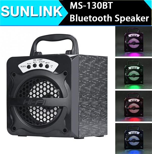 2019 Wholesale MS 130BT Protable Wireless Bluetooth Speakers High Power