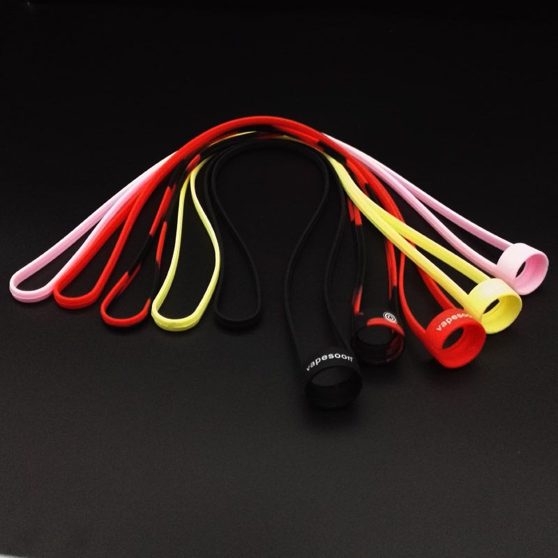 Silicone Lanyard Vape Band Rings Silicon Necklace Vape Band String For
