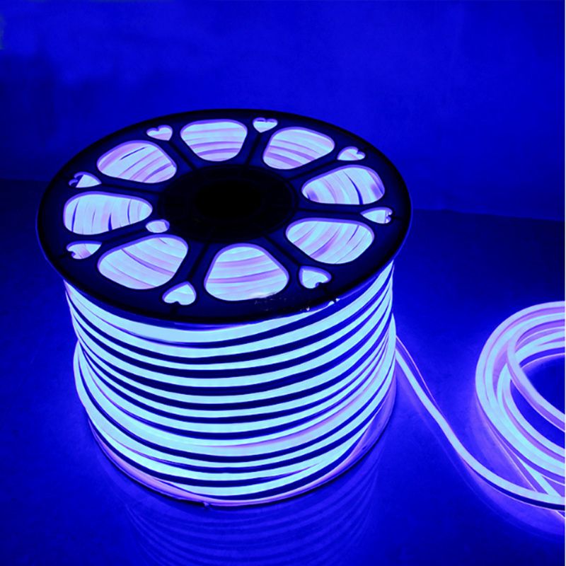 Newly Led Strip Lights Waterproof Ip65 Flexible Smd2835 Newly Led Strip Lights Waterproof Ip65 Flexible Smd2835 120 Leds Both Side Glowing Ac110 240v High Bright Neon Light Addressable Rgb