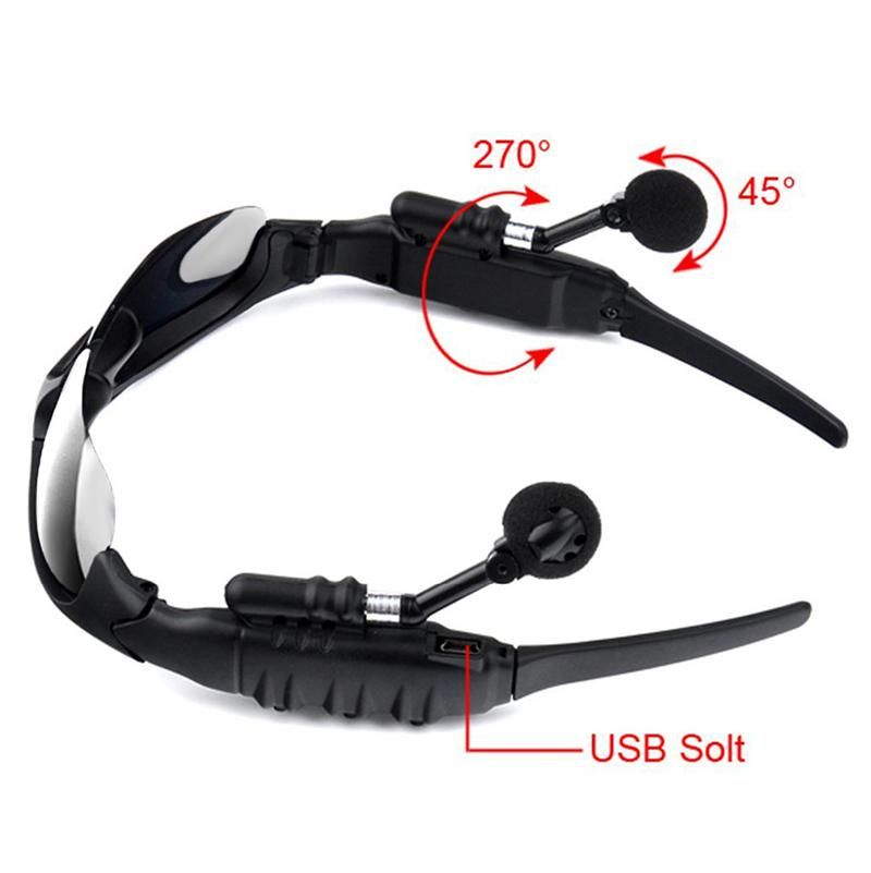 Sunglasses Bluetooth Headset Wireless Sports Headphone Sunglass Stereo