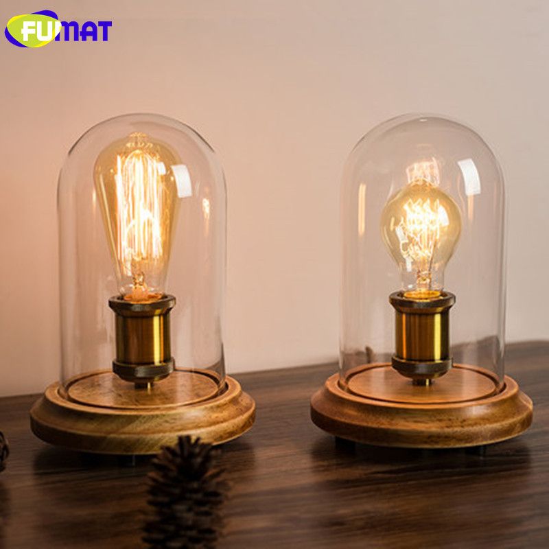 Best Fumat Vintage Dimmer Table Lamp Loft Solid Wood Desk With Fumat Vintage Dimmer Table Lamp Loft Solid Jpg