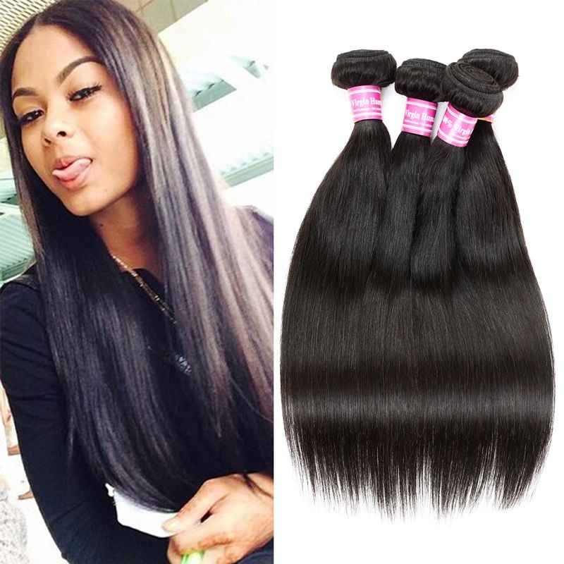 Wholesale Cosy Silky Straight Virgin Human Hair 3 And 4 Bundles