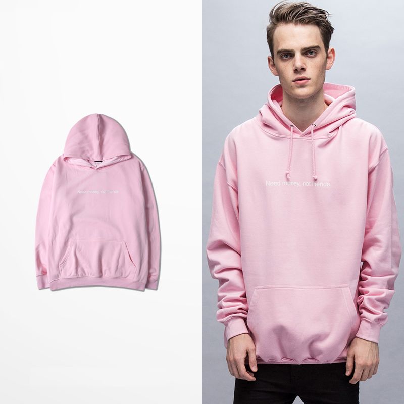 pink pullover mens