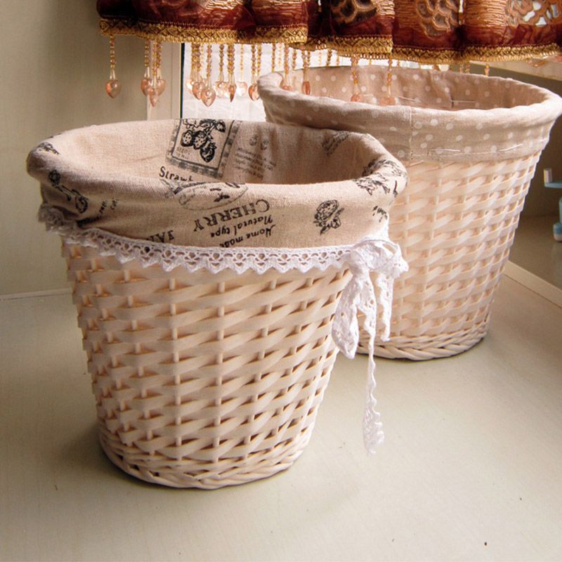 2019 Past Handmade Round Wicker Storage Basket With Lid Large 2019 Past Handmade Round Wicker Storage Basket With Lid Large Laundry For Clothes Decorative Home Decor From Saijuncraft