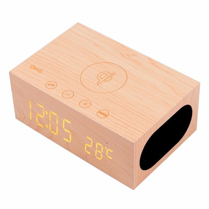 2018 Real Wood Bluetooth X5 Speaker With Alarm Clock Qi Wireless 2018 Real Wood Bluetooth X5 Speaker With Alarm Clock Qi Wireless Charger Double Usb For Phone Charging From Gz Icreatop 49 25 Dhgate Com