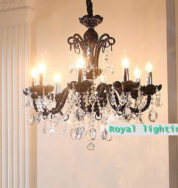 Vintage Kitchen Black Crystal Chandelier Lighting For Dining Room Vintage Kitchen Black Crystal Chandelier Lighting For Dining Room E14 Led Glass Pendant Light Living Foyer Restaurant Fixture Outdoor