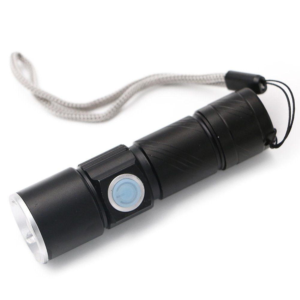2018 New Mini LED Waterproof Flashlight Torch Handy Pocket With Keychain Light