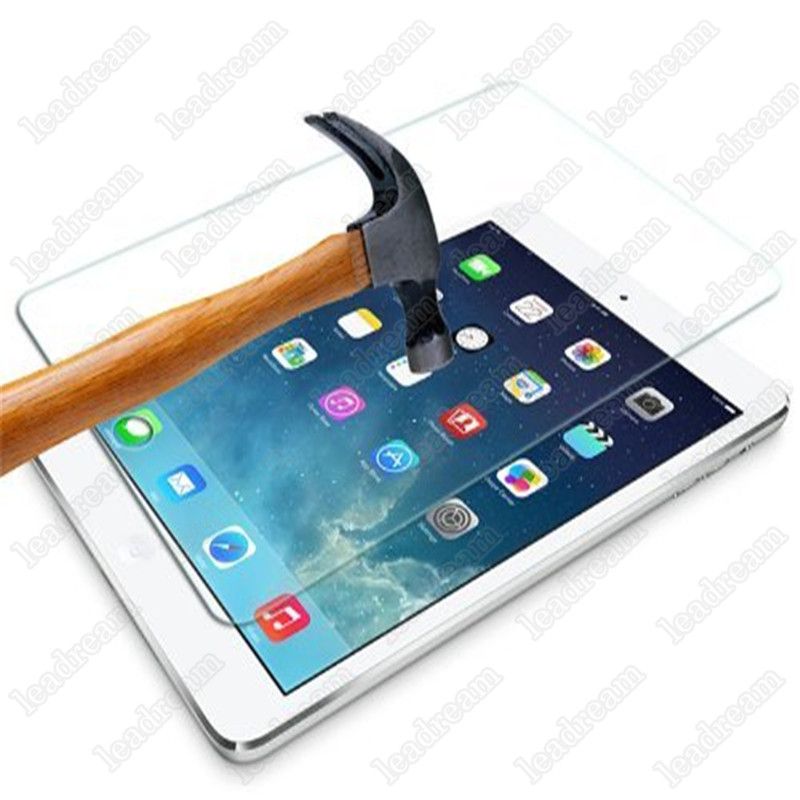 Shatter Proof 폭발 방지 9H 0.3mm 화면 보호기 iPad Pro 12.9 / 9.7inch No Retail Package 무료 DHL 용 강화 유리