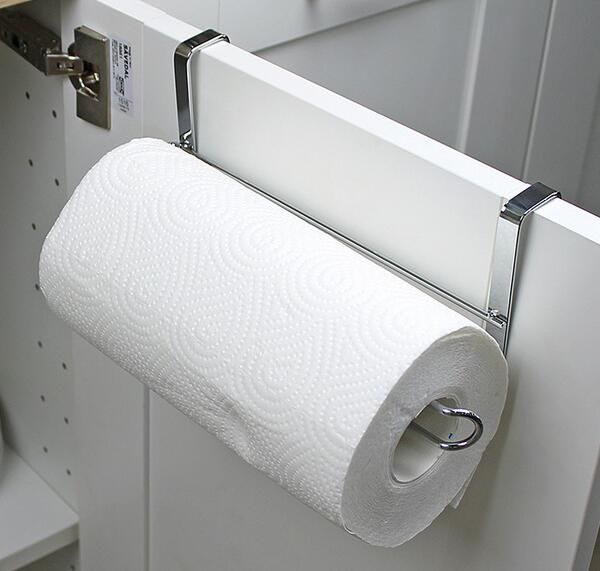 Rack Storage Door Holders Hangers Kitchen Hanging White Towel Bathroom HOT