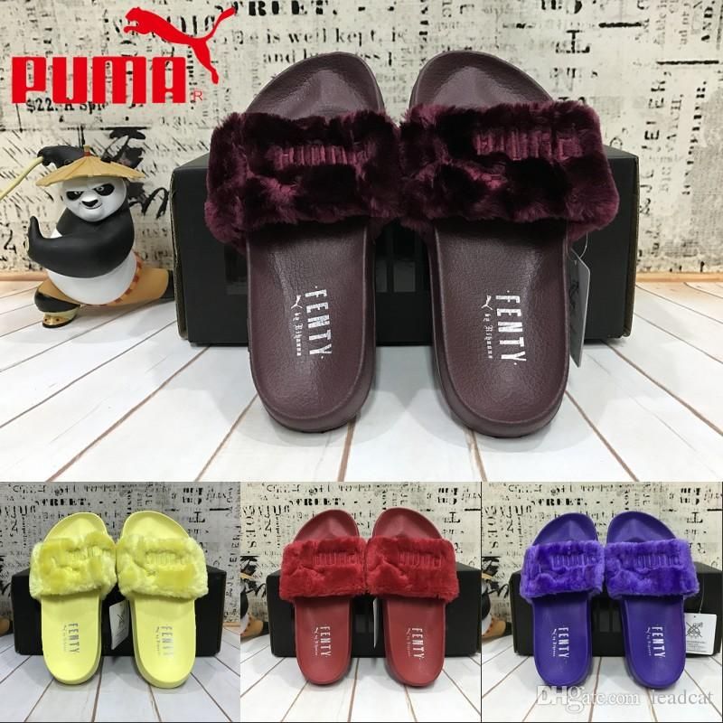 rihanna slippers