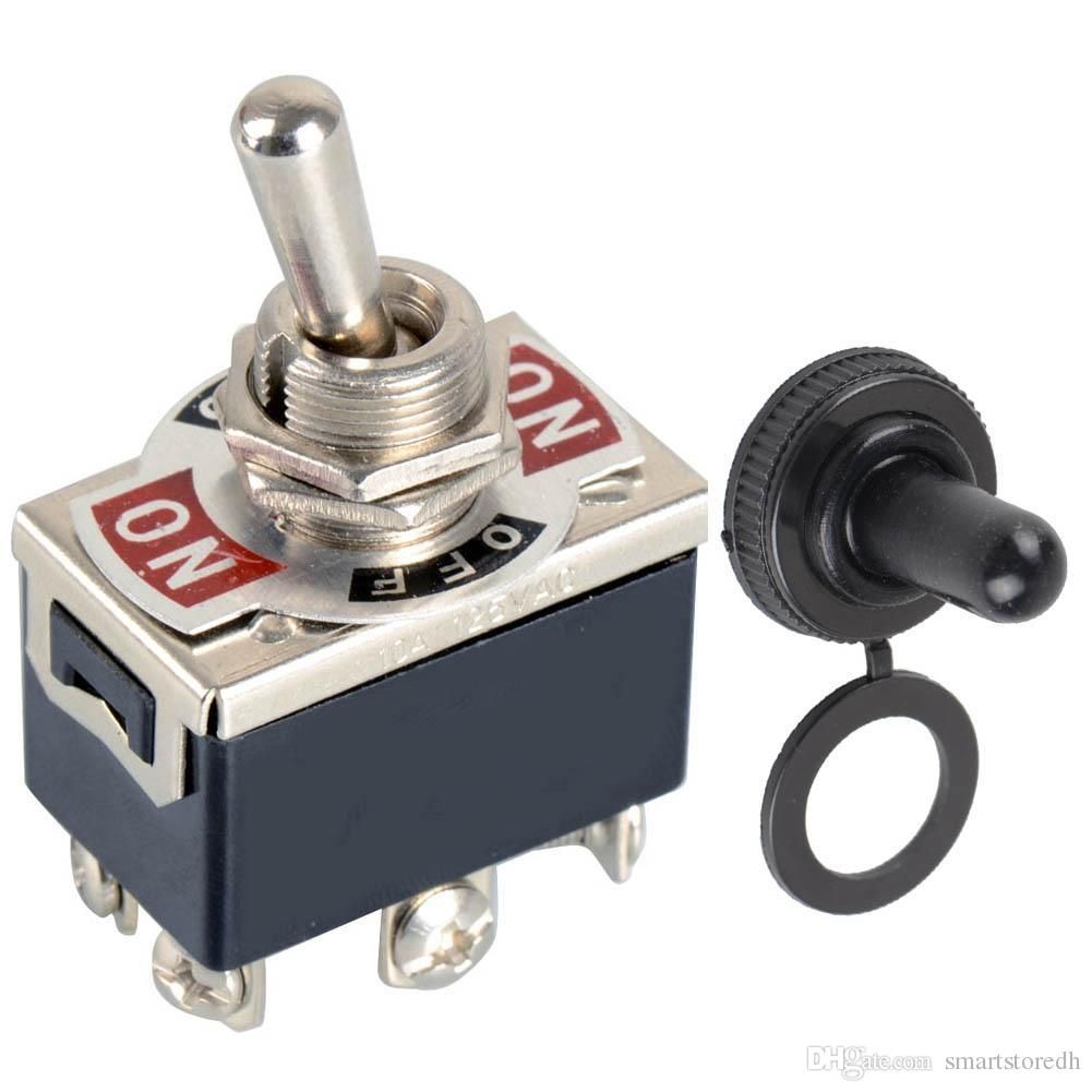 2018 6 Pin DPDT Momentary Switch On Off On Motor Reverse Polarity DC