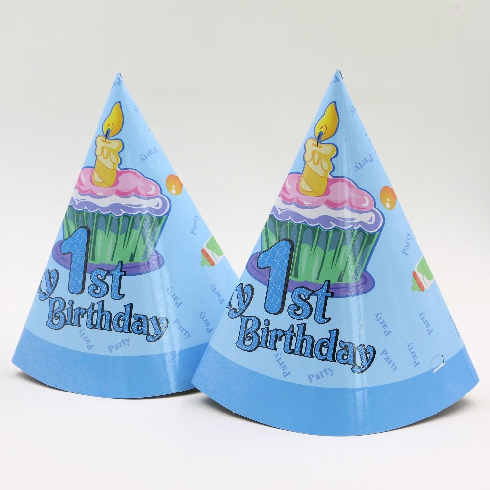 Wholesale Pack New 1st Birthday Candle Pattern Kids Boys Birthday