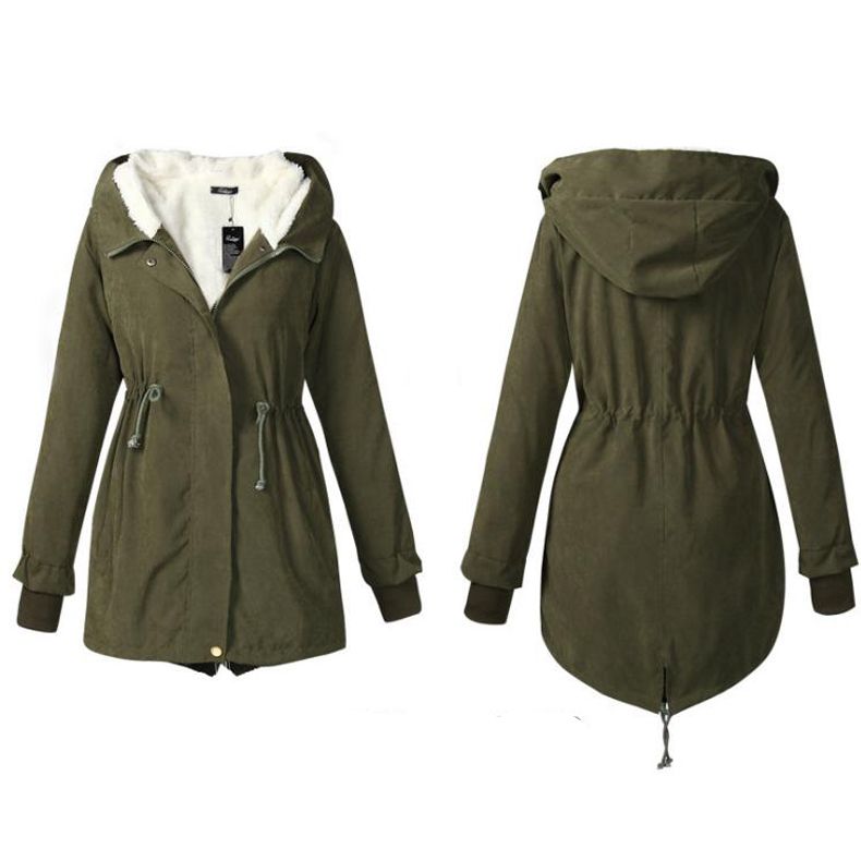 women's plus size cotton jackets