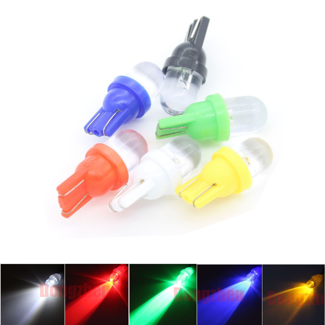 Car D'immatriculation 501 5w5 Ampoule Couleur 194 100x Auto Côté T10 Lampe Led Lumière Clignotants Plaque Wedge W5w QdrCxEoeBW